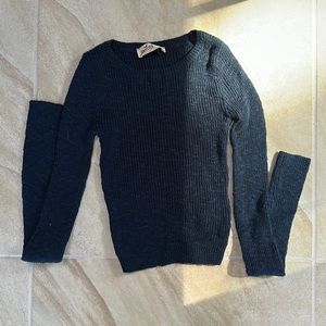 Hollister navy blue XS sweater